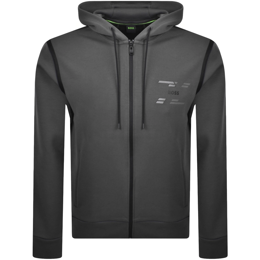 Boss Athleisure BOSS Saggy Tape Hoodie Dark Grey